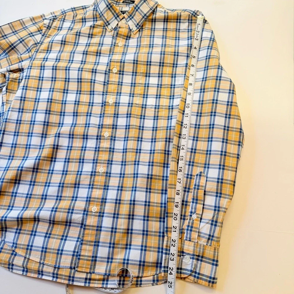 Men’s J. Crew Long Sleeve Shirt Slim Untucked Size Large​​​